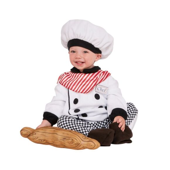 Brand New Rubies Baby Little Chef Costume Size 6-12 mo - Picture 1 of 5